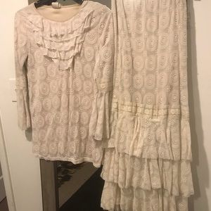 Skirt/ top matching set